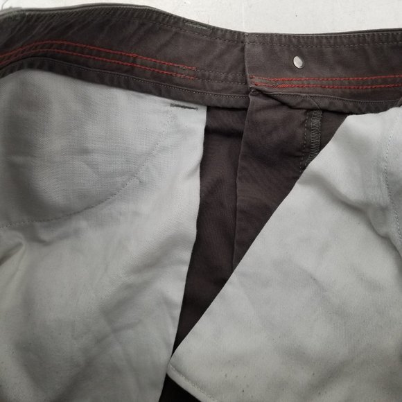 LL Bean Pants Mens Brown Riverton Utility Workwear Hiking Articulated Knee 40x32 - Picture 11 of 11